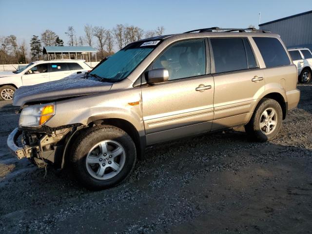 HONDA PILOT 2006 with VIN 2HKYF18596H526100 - Photo from auction
