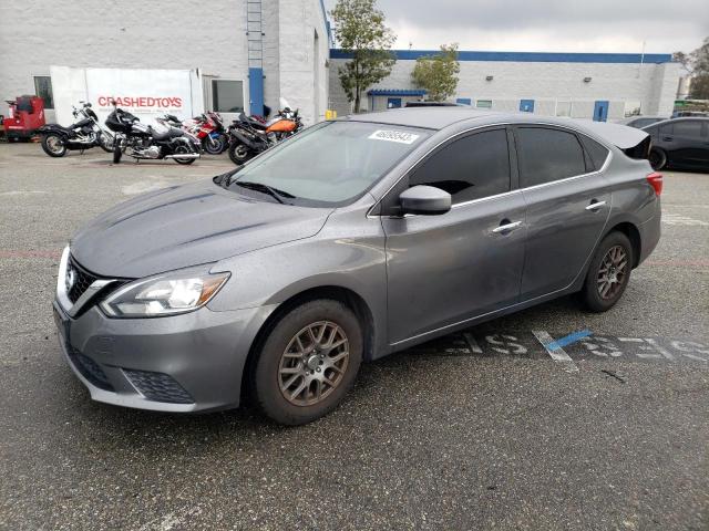 NISSAN SENTRA S 2017 with VIN 3N1AB7AP4HL702388 - Photo from auction
