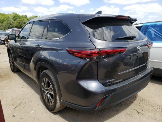 Photo 2 from auction – 2021 TOYOTA HIGHLANDER with VIN 5TDGZRAH4MS043756