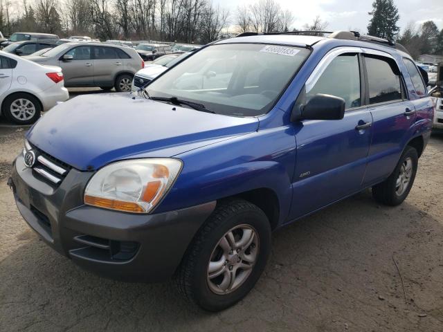 Photo 1 from auction – 2008 KIA SPORTAGE E with VIN KNDJE723X87480282