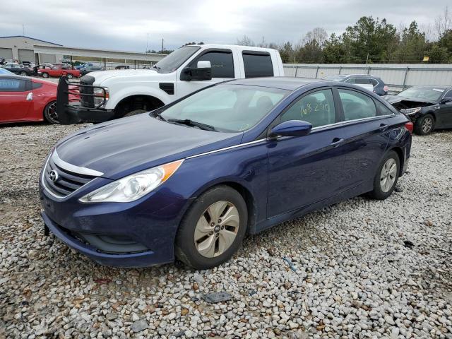 HYUNDAI SONATA GLS 2014 with VIN 5NPEB4AC2EH817805 - Photo from auction