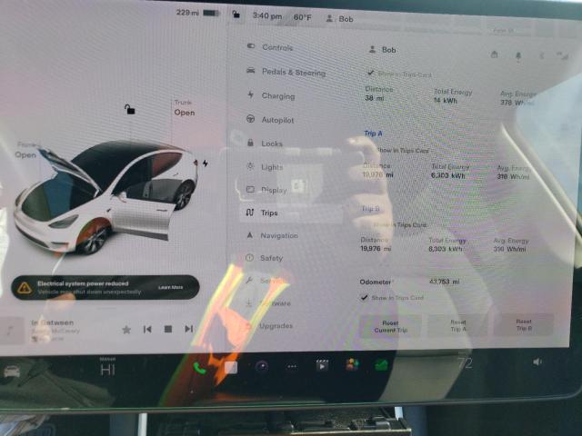 Photo 9 from auction – 2021 TESLA MODEL Y with VIN 5YJYGDEE4MF072806