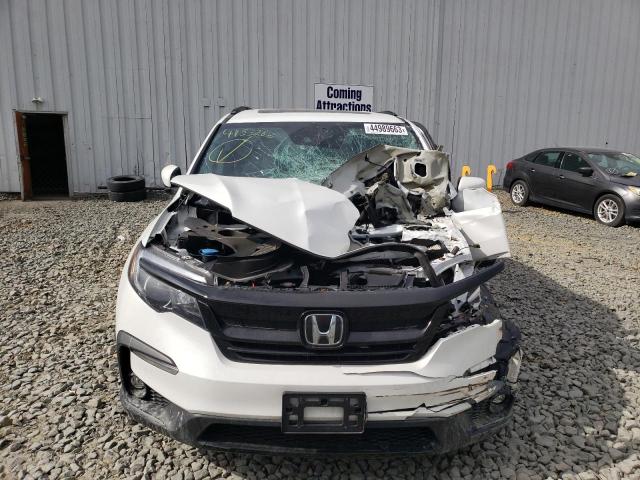 Photo 5 from auction – 2022 HONDA PILOT SE with VIN 5FNYF6H22NB028210