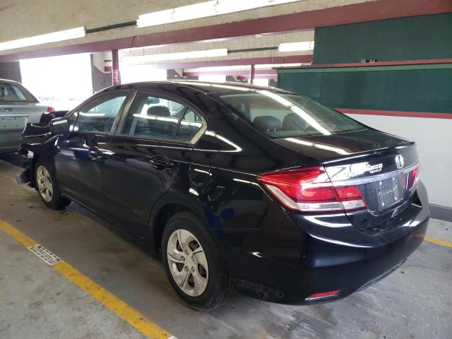 Photo 2 from auction – 2014 HONDA CIVIC LX with VIN 19XFB2F56EE227260