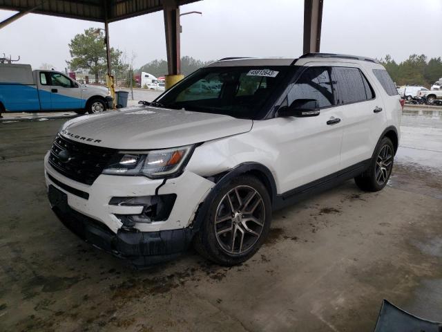 FORD EXPLORER S 2017 with VIN 1FM5K8GT9HGC44808 - Photo from auction