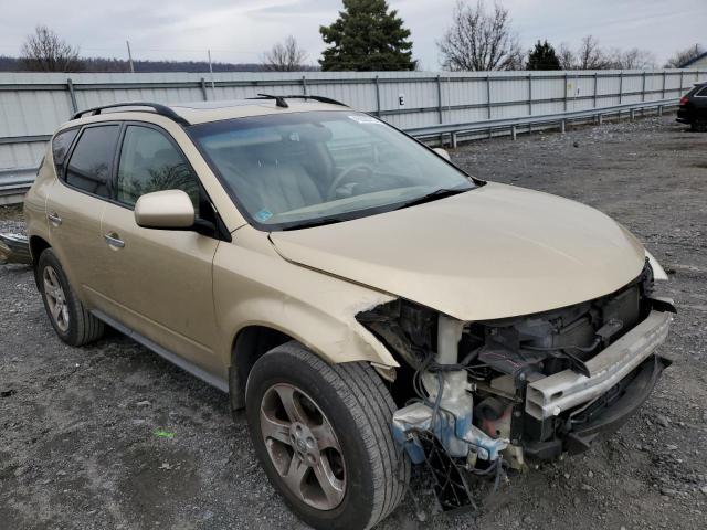 Photo 4 from auction – 2003 NISSAN MURANO SL with VIN JN8AZ08T13W110487