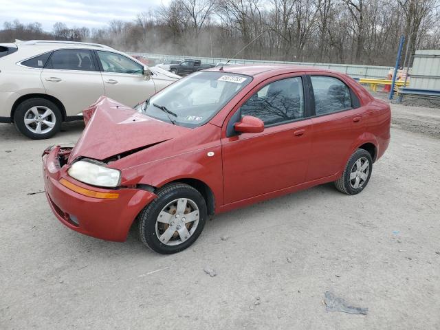 CHEVROLET AVEO BASE 2006 with VIN KL1TD56696B610686 - Photo from auction