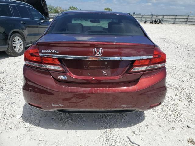Photo 6 from auction – 2013 HONDA CIVIC LX with VIN 19XFB2F51DE098360