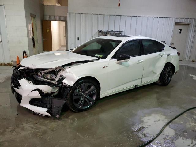 ACURA TLX TECH A 2022 with VIN 19UUB5F53NA001450 - Photo from auction