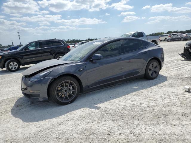 TESLA MODEL 3 2021 with VIN 5YJ3E1EAXMF046528 - Photo from auction
