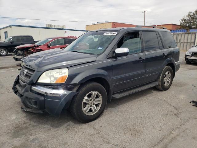 HONDA PILOT EXL 2005 with VIN 2HKYF18615H525305 - Photo from auction