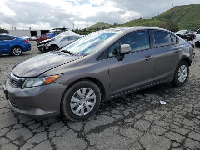 HONDA CIVIC LX 2012 with VIN 19XFB2F52CE353595 - Photo from auction
