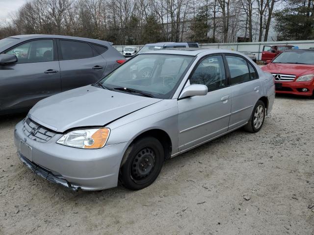 HONDA CIVIC EX 2001 with VIN 1HGES26771L075988 - Photo from auction