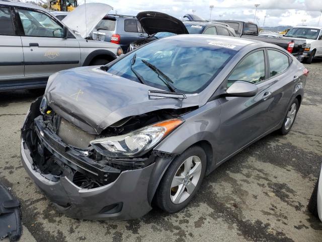 HYUNDAI ELANTRA GL 2011 with VIN 5NPDH4AE8BH041090 - Photo from auction