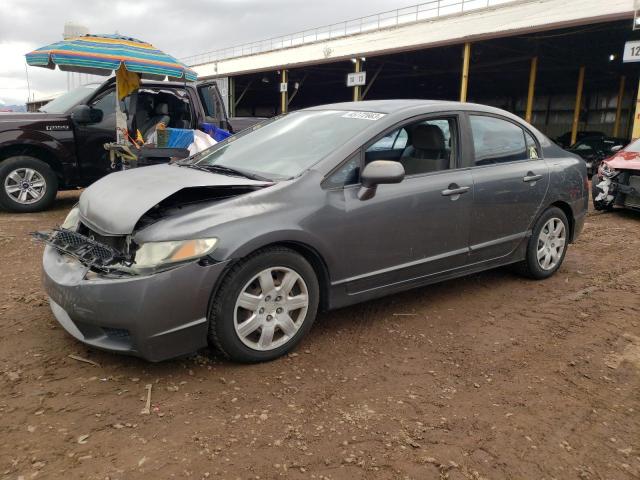 HONDA CIVIC LX 2010 with VIN 19XFA1F51AE020105 - Photo from auction