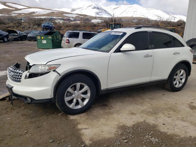 INFINITI FX35 2005 with VIN JNRAS08W65X220121 - Photo from auction
