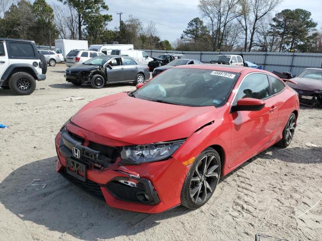 Photo 1 from auction – 2018 HONDA CIVIC SI with VIN 2HGFC3A59JH757569