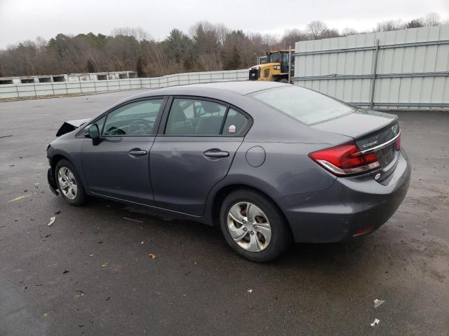 Photo 2 from auction – 2013 HONDA CIVIC LX with VIN 19XFB2F53DE217817