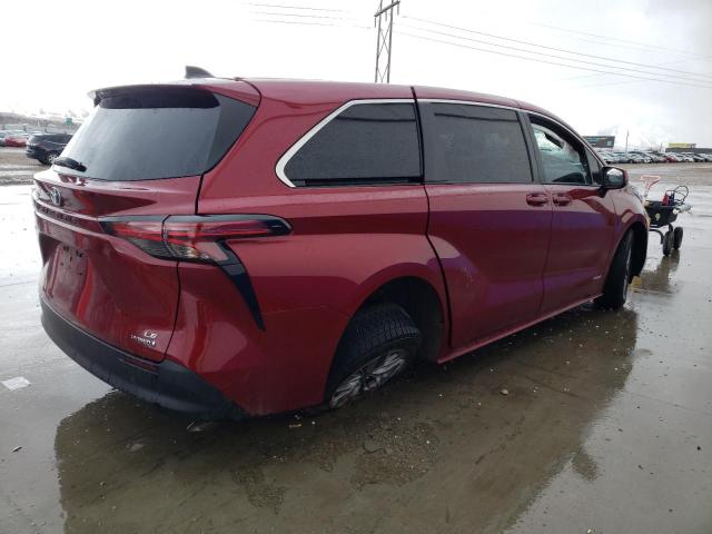 Photo 3 from auction – 2021 TOYOTA SIENNA LE with VIN 5TDKRKEC1MS009550