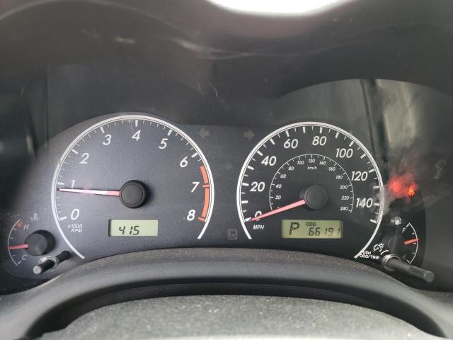Photo 9 from auction – 2009 TOYOTA COROLLA BA with VIN 1NXBU40E39Z015514