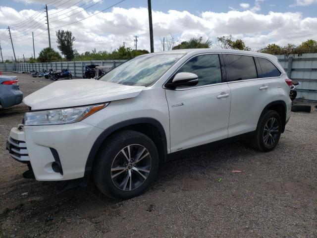 TOYOTA HIGHLANDER 2019 with VIN 5TDBGRFHXKS054539 - Photo from auction