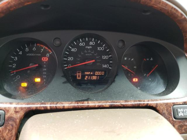 Photo 9 from auction – 2002 ACURA MDX TOURIN with VIN 2HNYD18862H528481