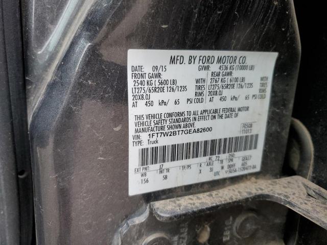 Photo 14 from auction – 2016 FORD F250 SUPER with VIN 1FT7W2BT7GEA82600