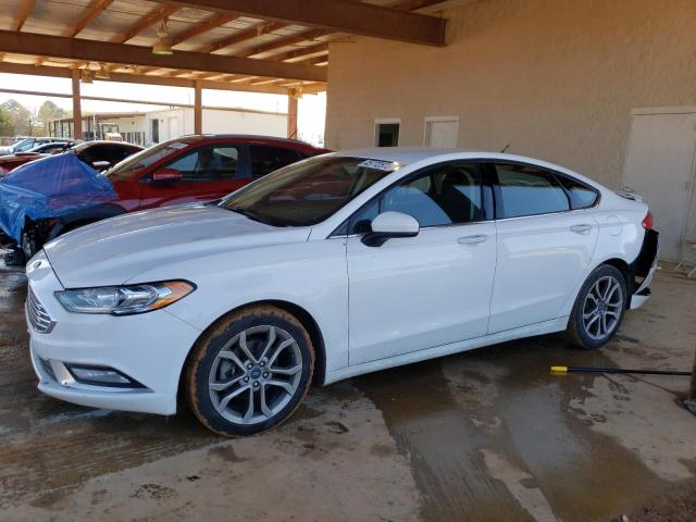 FORD FUSION S 2017 with VIN 3FA6P0G70HR244130 - Photo from auction