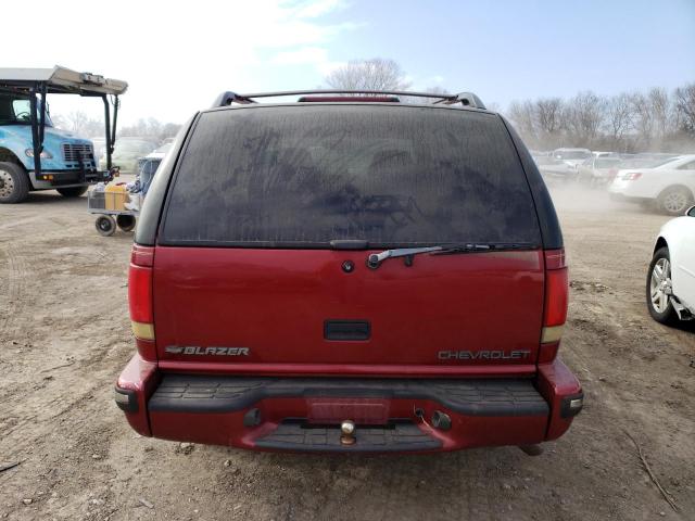 Photo 6 from auction – 1998 CHEVROLET BLAZER with VIN 1GNDT13W0W2186027