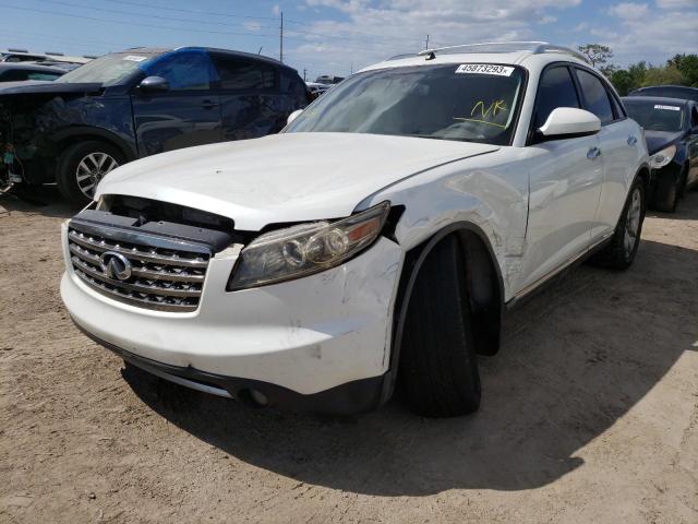 INFINITI FX35 2008 with VIN JNRAS08W28X201036 - Photo from auction