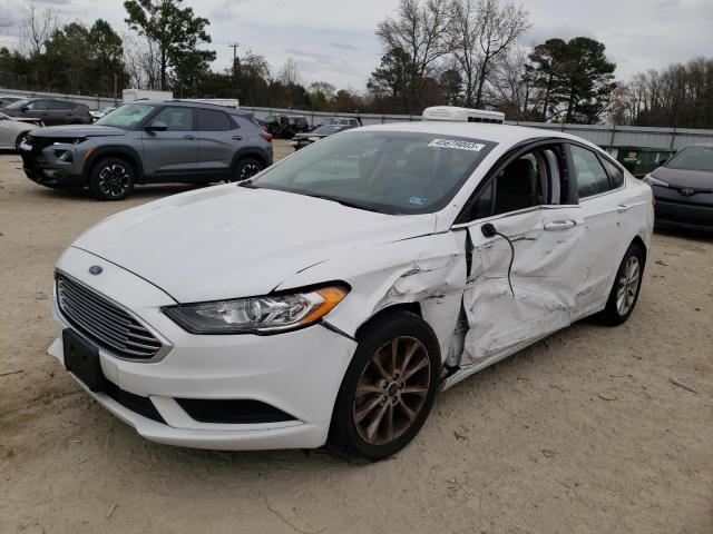 Photo 1 from auction – 2017 FORD FUSION SE with VIN 3FA6P0HD9HR143401