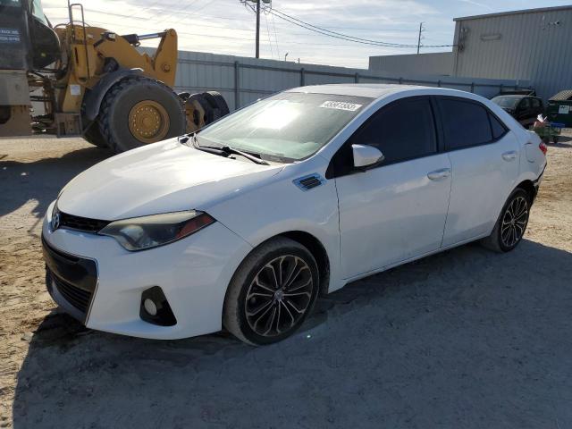TOYOTA COROLLA L 2014 with VIN 5YFBURHE4EP111827 - Photo from auction