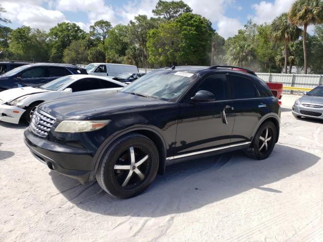 INFINITI FX35 2007 with VIN JNRAS08U87X101794 - Photo from auction