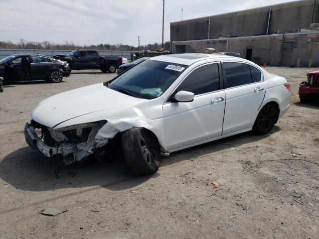 HONDA ACCORD EXL 2012 with VIN 1HGCP3F86CA000589 - Photo from auction