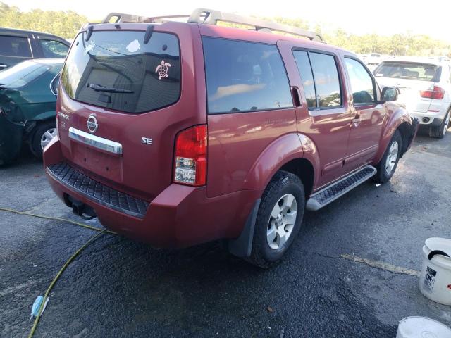Photo 3 from auction – 2008 NISSAN PATHFINDER with VIN 5N1AR18U88C661935
