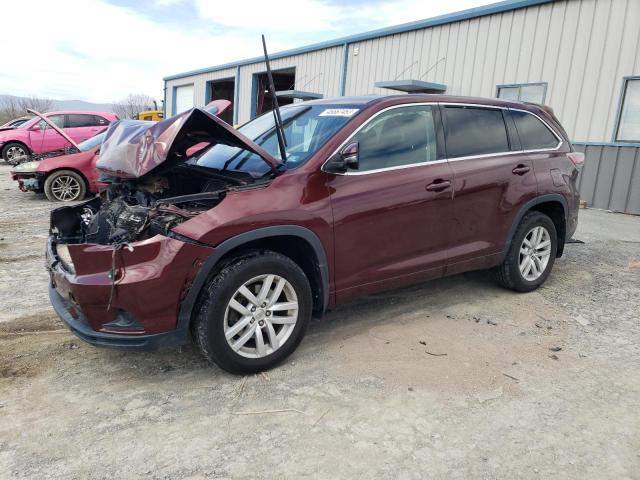 TOYOTA HIGHLANDER 2015 с VIN 5TDBKRFH7FS105791 - Фото с аукциона