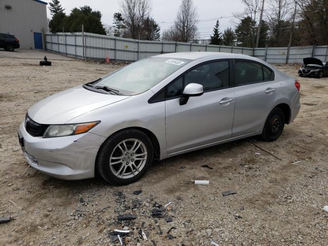 HONDA CIVIC LX 2012 with VIN 2HGFB2F53CH524327 - Photo from auction