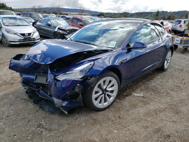 TESLA MODEL 3 2023 with VIN 5YJ3E1EA6PF450382 - Photo from auction