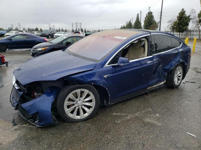 TESLA MODEL X 2017 with VIN 5YJXCDE25HF060201 - Photo from auction