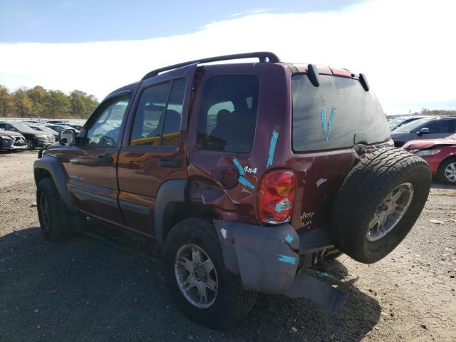 Photo 2 from auction – 2003 JEEP LIBERTY with VIN 1J4GL48K33W601577