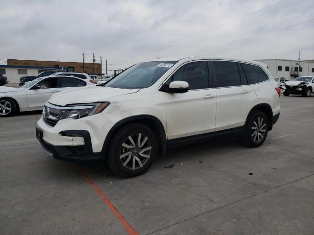 HONDA PILOT EX 2019 with VIN 5FNYF5H34KB021306 - Photo from auction