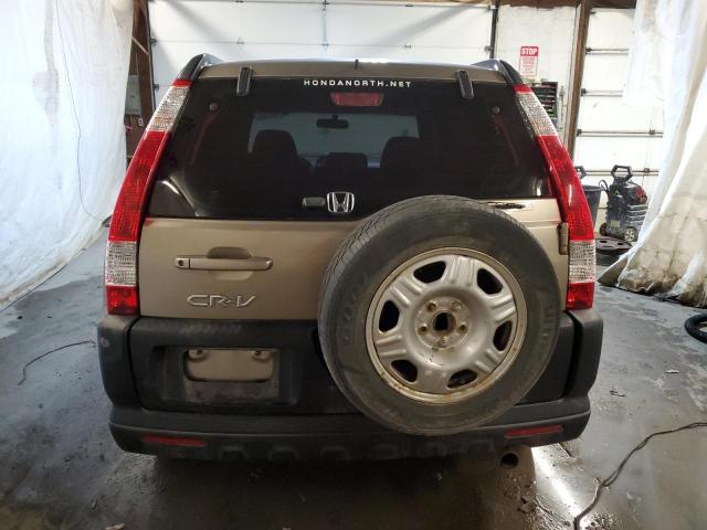 Photo 6 from auction – 2006 HONDA CR-V LX with VIN JHLRD78586C005168