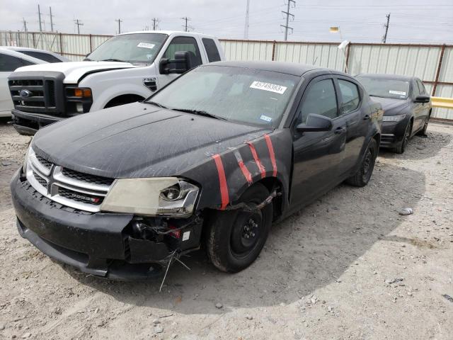 DODGE AVENGER SE 2014 with VIN 1C3CDZAB7EN217114 - Photo from auction