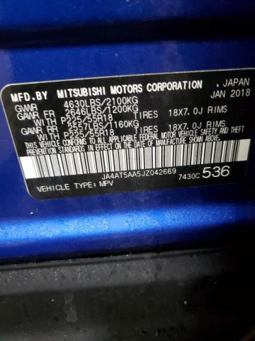 Photo 14 from auction – 2018 MITSUBISHI ECLIPSE CR with VIN JA4AT5AA5JZ042669