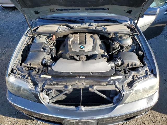 Photo 11 from auction – 2006 BMW 750 LI with VIN WBAHN83546DT32225