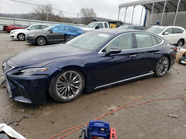 LEXUS LS 500H 2018 with VIN JTHCY1FF1J5001281 - Photo from auction