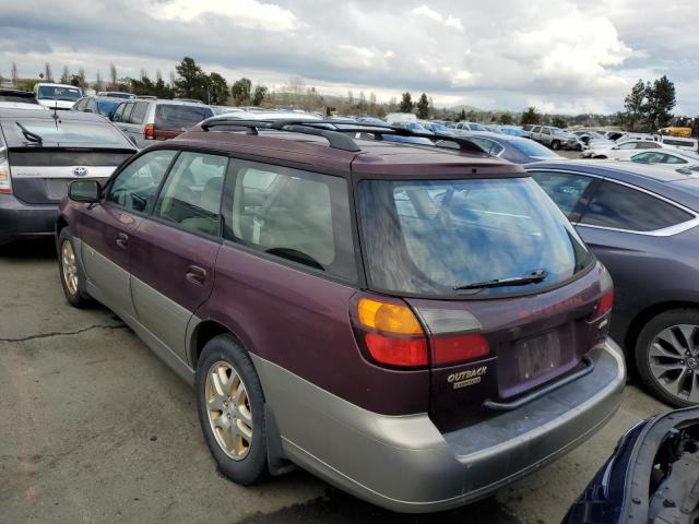 Photo 2 from auction – 2000 SUBARU LEGACY OUT with VIN 4S3BH686XY7665357