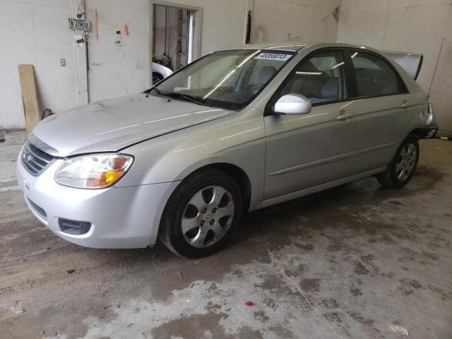 KIA SPECTRA EX 2008 with VIN KNAFE121685520884 - Photo from auction