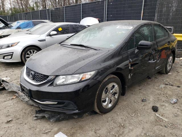 Photo 1 from auction – 2015 HONDA CIVIC LX with VIN 2HGFB2F52FH519978