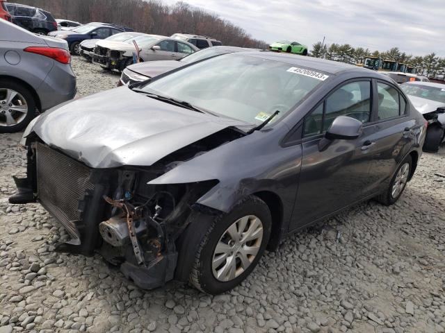 HONDA CIVIC LX 2012 with VIN 19XFB2F56CE103406 - Photo from auction